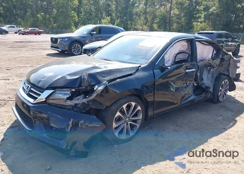 2015 Honda Accord Sport из США, поврежденный, VIN 1HGCR2F59FA049526